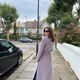Alpaca Coat - Rose Stone
