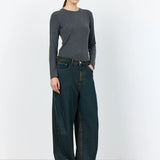 LR Josephine 1 Top - Dark Grey
