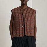 Anemone Gilet - Chestnut