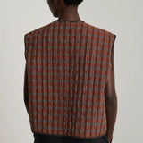 Anemone Gilet - Chestnut