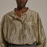 Chypre Shirt - Grey/Green