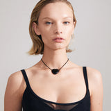 Stay Black Agate Necklace
