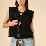 Lou Phone Chain - Black/Black