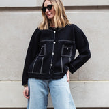 Lizzie Cardigan - Black