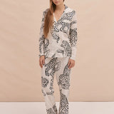 Jag Pyjama Long Set - Cream