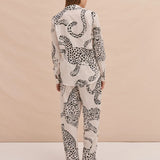Jag Pyjama Long Set - Cream