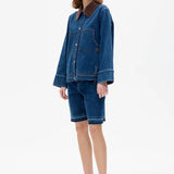 Benilda Jacket - Dark Blue Denim