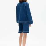 Benilda Jacket - Dark Blue Denim