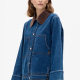 Benilda Jacket - Dark Blue Denim