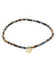 Pilgrim Indie Bracelet - Black/Bronze
