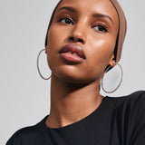 Sidney Hoop Earrings - Silver