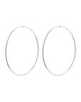 Pilgrim April Maxi Hoop Earrings - Silver