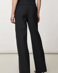 Patrizia Pepe Essential Pallazzo Trousers - Black