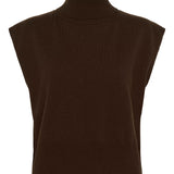 GZManzi Knit Top - Deep Burnt Brown