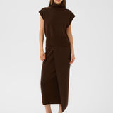 GZManzi Knit Top - Deep Burnt Brown