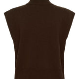 GZManzi Knit Top - Deep Burnt Brown