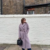 Alpaca Coat - Rose Stone