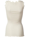 Rosemunde Iconic Silk Top - Soft Powder