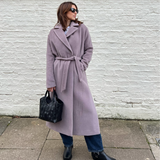 Alpaca Coat - Rose Stone