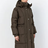 LR Mona 6 Puffer Coat - Coffee