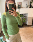 FRNCH Carmelite Top - Khaki