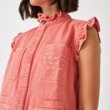 Dear Pablo Waistcoat - Mineral Red