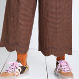 Aide Trousers - Midnight/Tan
