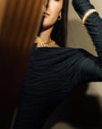 Anisa Sojka Chunky Woven Necklace - Gold
