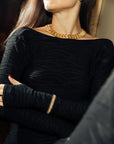 Anisa Sojka Chunky Woven Necklace - Gold