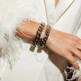 Chunky Chain Bracelet - Silver