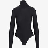 Ballet Turtleneck Bodysuit - Black