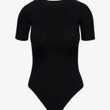 Butter S/S Crewneck Bodysuit - Black