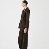 Bette Jacket - Houndstooth Cacao