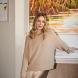 Casey Jumper - Light Camel