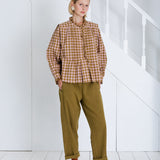 Etienne Shirt - Blush/Olive