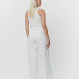Enzo Trousers - Bright White