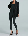 Commando Faux Leather Cami Catsuit - Black