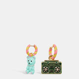 Hilda Earrings - Blue/Green