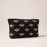 Honey Bee Everyday Pouch - Charcoal