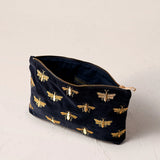 Honey Bee Everyday Pouch - Charcoal