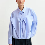 Ibow Shirt - Pale Blue