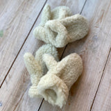 Junior Simple Mittens - Natural