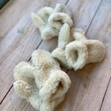Junior Simple Mittens - Natural