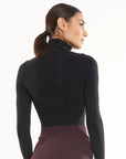 Commando Ballet Turtleneck Bodysuit - Black
