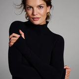 Ballet Turtleneck Bodysuit - Black