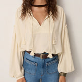 Vega Blouse - Soft Ecru