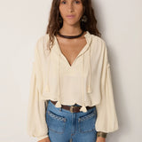 Vega Blouse - Soft Ecru