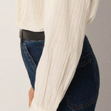 Bella Blouse - Pearl