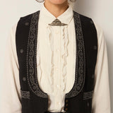 Lupita Waistcoat - Charro Black