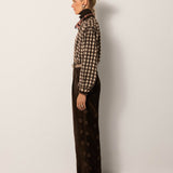 Rebecca Blouse - Chocolat
